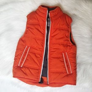 Carter’s Orange Puffer Vest 2T
